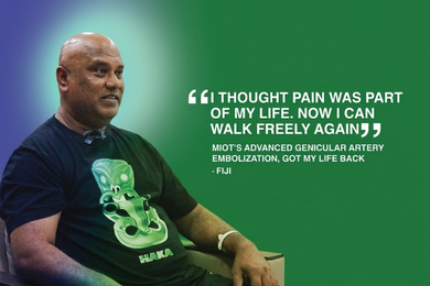 From Chronic Knee Pain to Renewed Mobility: Ronil Mishra’s Journey at MIOT International