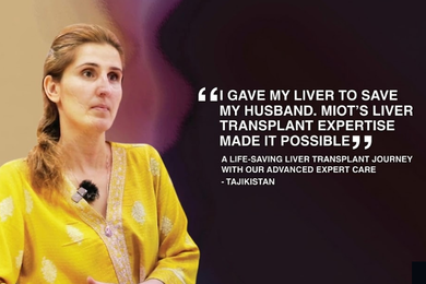 A Wife’s Gift of Life: A Successful Liver Transplant at MIOT International