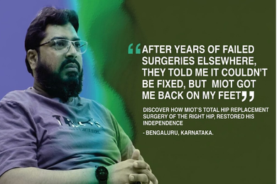 Overcoming a Complex Hip Complication: A Journey Towards Recovery at MIOT International