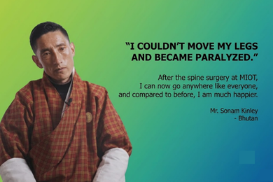 From Limited Mobility to Independence: Mr. Sonam Kinley’s Recovery Journey at MIOT International